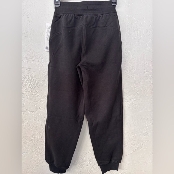 NWT lululemon Scuba High-Rise Relaxed Black Jogger Pants size 0 - Picture 9 of 11